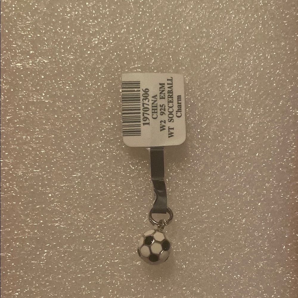 NWT Soccer Ball Charm